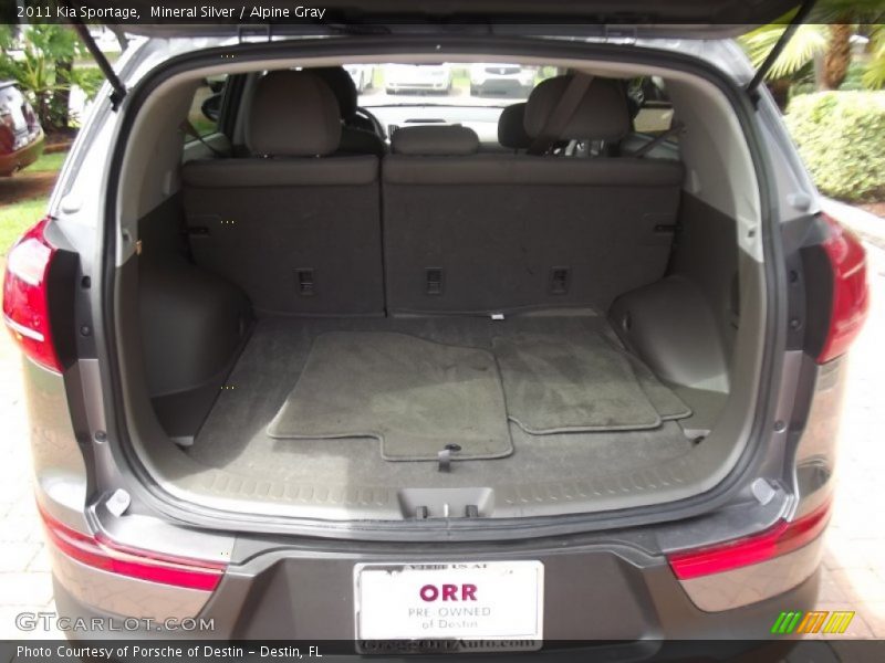 Mineral Silver / Alpine Gray 2011 Kia Sportage