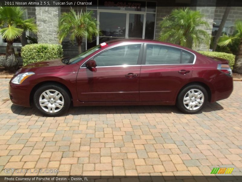 Tuscan Sun / Charcoal 2011 Nissan Altima 2.5 S