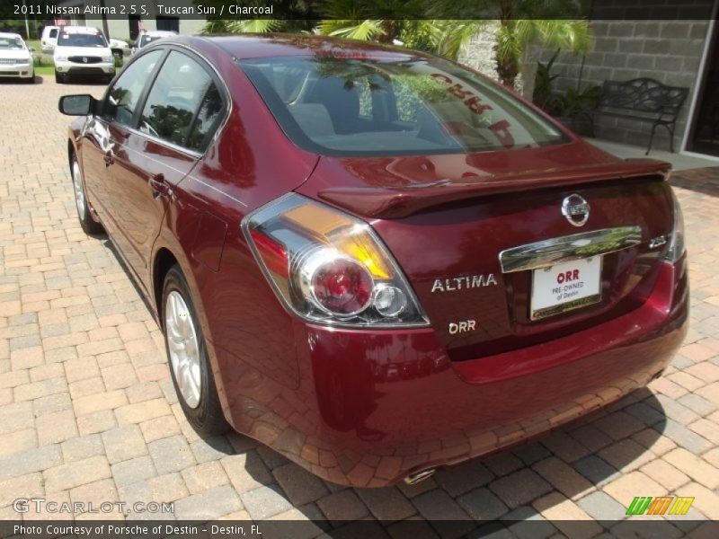 Tuscan Sun / Charcoal 2011 Nissan Altima 2.5 S