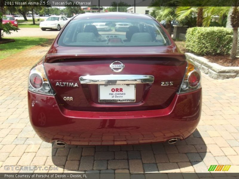 Tuscan Sun / Charcoal 2011 Nissan Altima 2.5 S