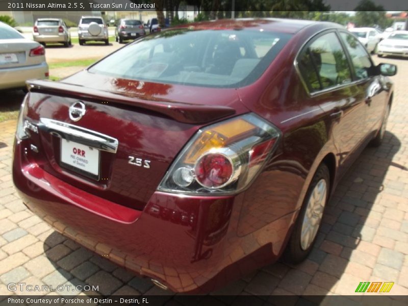 Tuscan Sun / Charcoal 2011 Nissan Altima 2.5 S