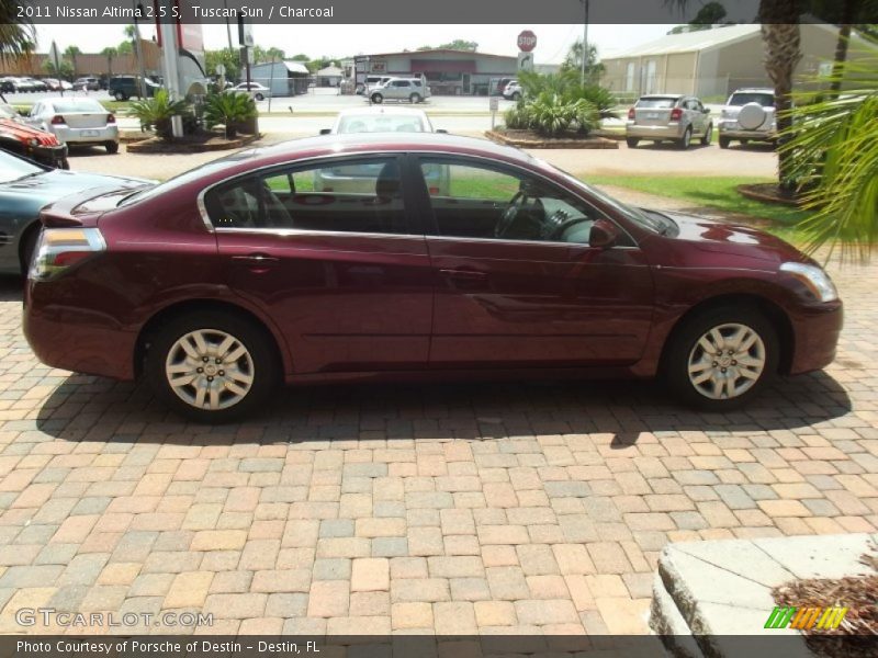 Tuscan Sun / Charcoal 2011 Nissan Altima 2.5 S