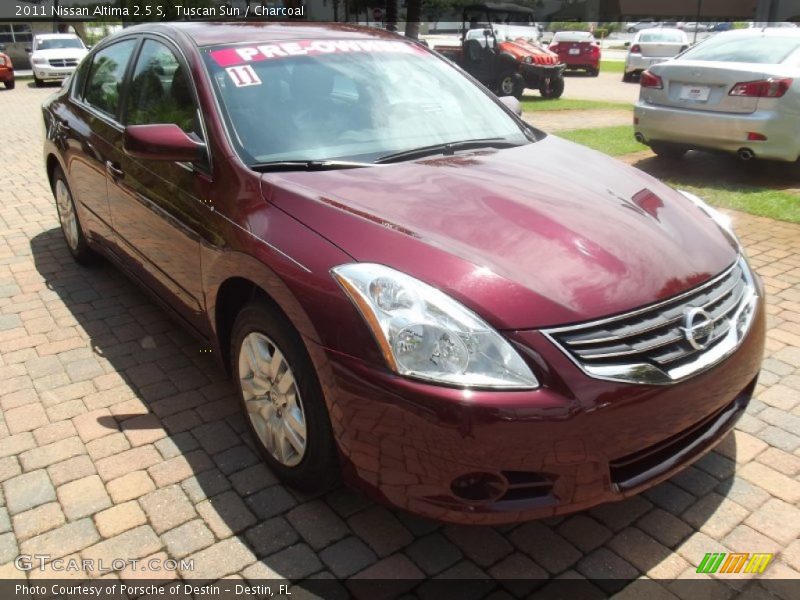 Tuscan Sun / Charcoal 2011 Nissan Altima 2.5 S