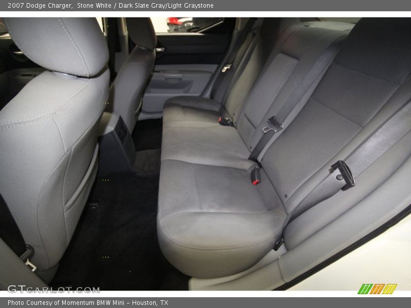 Stone White / Dark Slate Gray/Light Graystone 2007 Dodge Charger