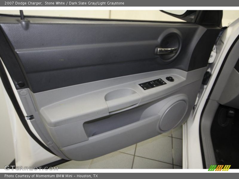 Stone White / Dark Slate Gray/Light Graystone 2007 Dodge Charger