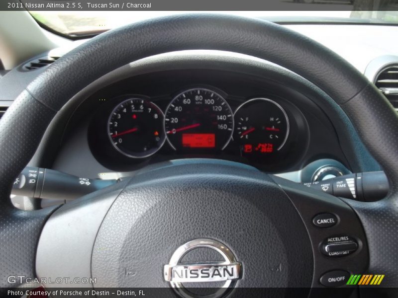 Tuscan Sun / Charcoal 2011 Nissan Altima 2.5 S