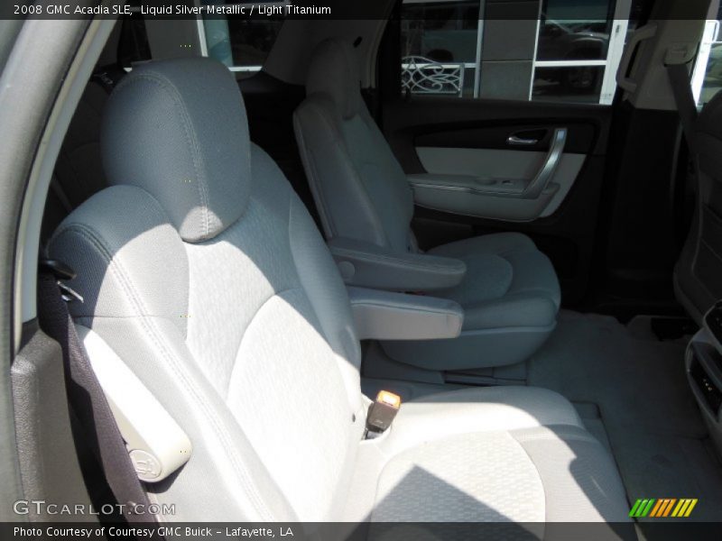 Liquid Silver Metallic / Light Titanium 2008 GMC Acadia SLE