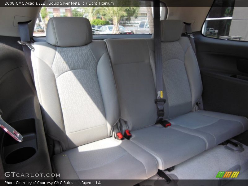 Liquid Silver Metallic / Light Titanium 2008 GMC Acadia SLE