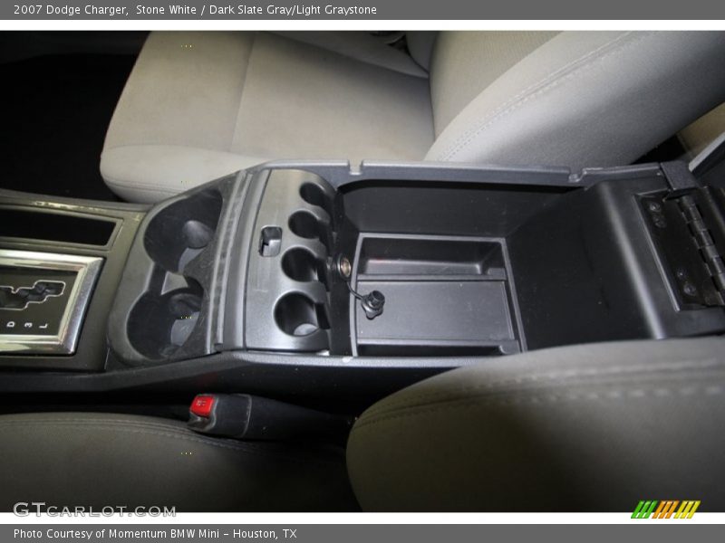 Stone White / Dark Slate Gray/Light Graystone 2007 Dodge Charger