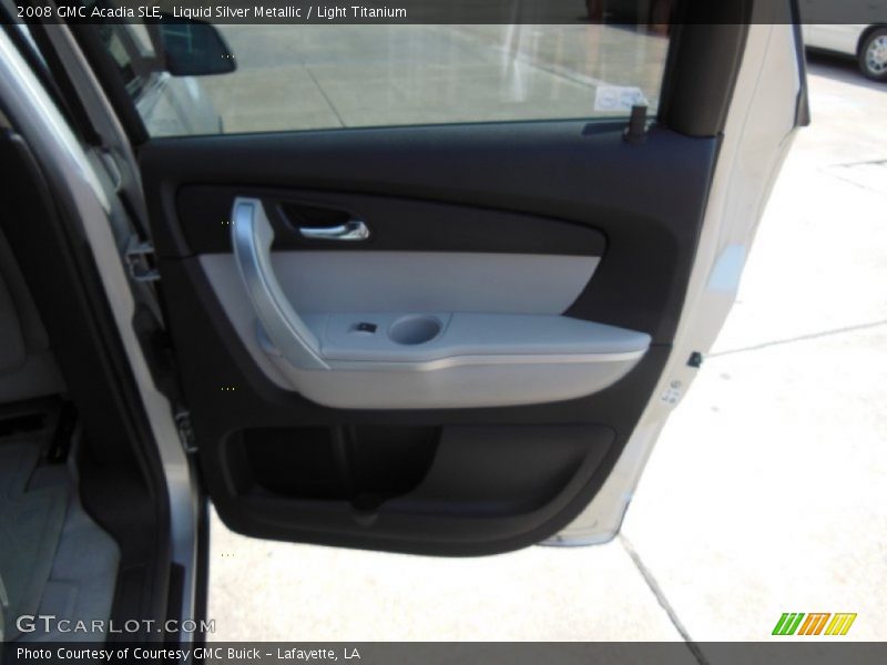 Liquid Silver Metallic / Light Titanium 2008 GMC Acadia SLE