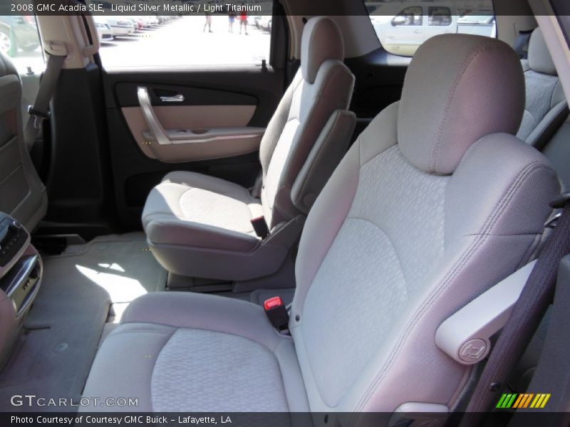 Liquid Silver Metallic / Light Titanium 2008 GMC Acadia SLE