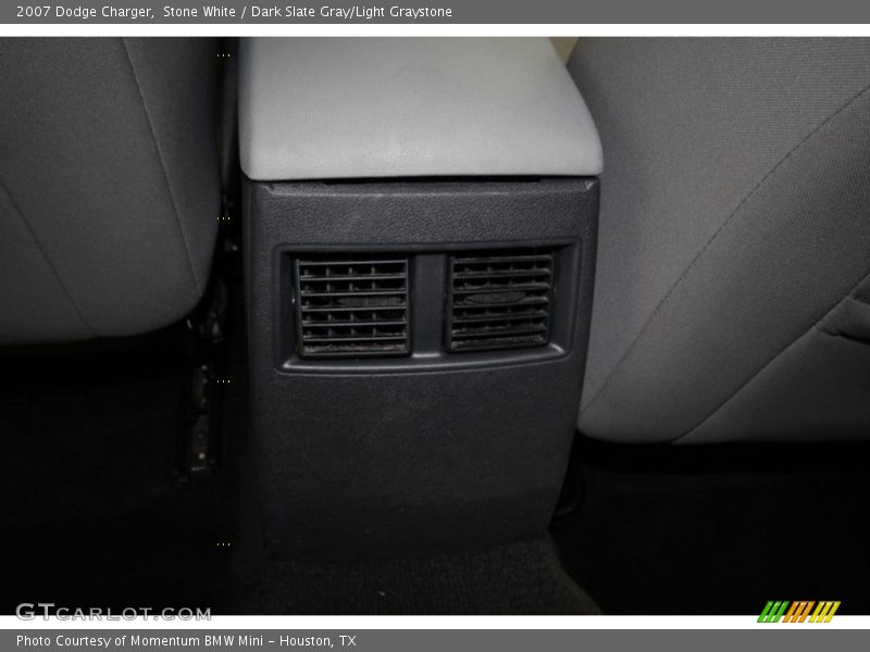 Stone White / Dark Slate Gray/Light Graystone 2007 Dodge Charger