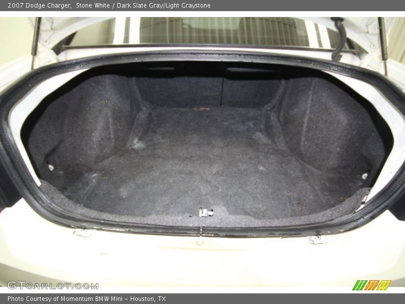 Stone White / Dark Slate Gray/Light Graystone 2007 Dodge Charger