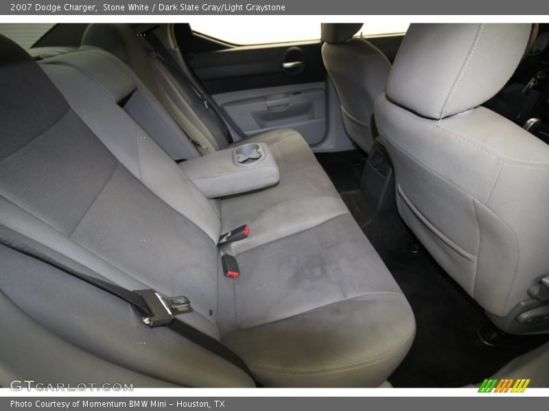 Stone White / Dark Slate Gray/Light Graystone 2007 Dodge Charger