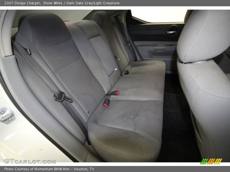 Stone White / Dark Slate Gray/Light Graystone 2007 Dodge Charger