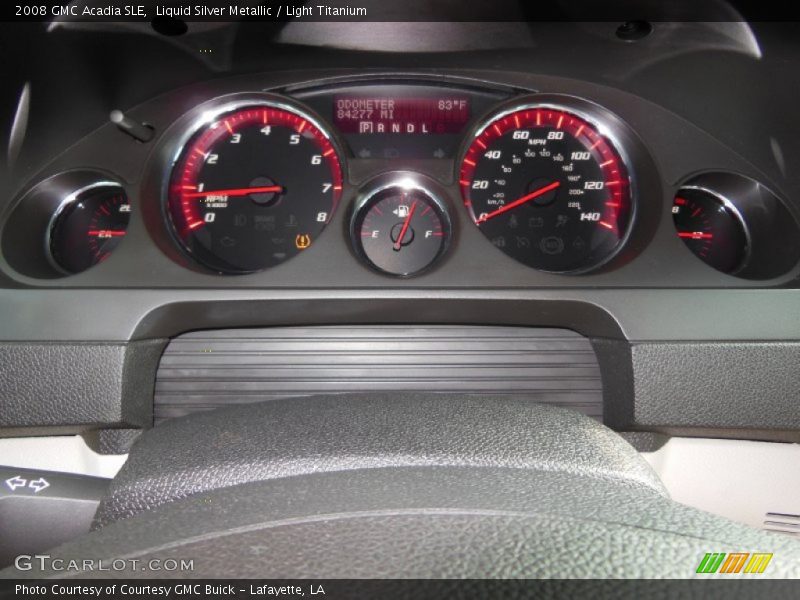 Liquid Silver Metallic / Light Titanium 2008 GMC Acadia SLE