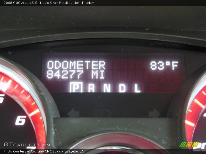 Liquid Silver Metallic / Light Titanium 2008 GMC Acadia SLE