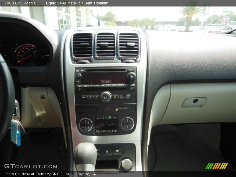 Liquid Silver Metallic / Light Titanium 2008 GMC Acadia SLE