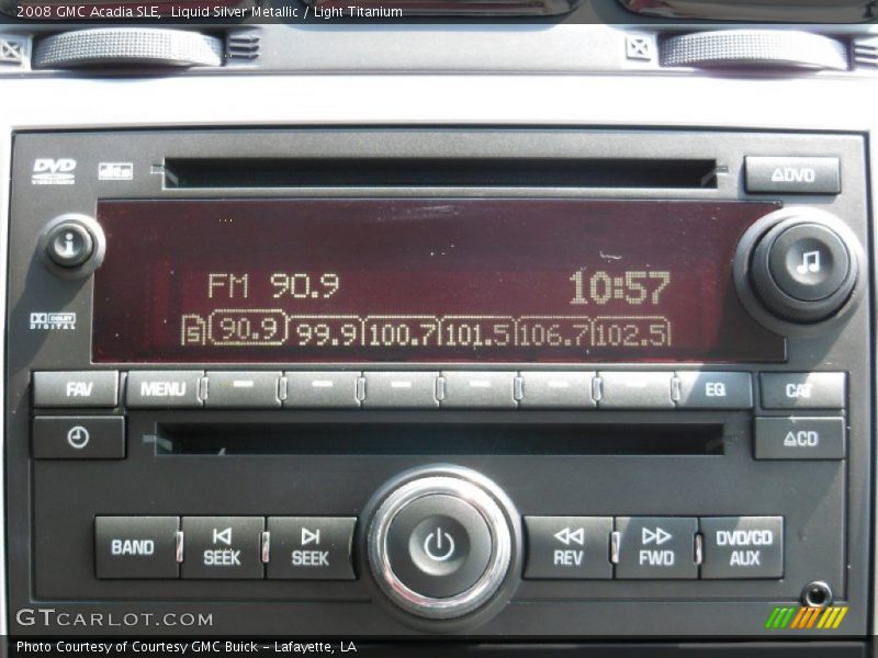 Liquid Silver Metallic / Light Titanium 2008 GMC Acadia SLE