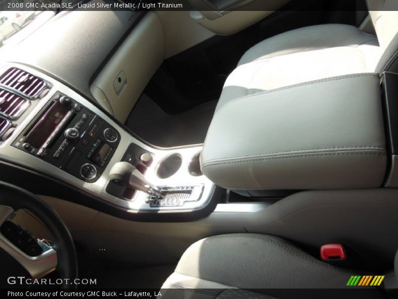 Liquid Silver Metallic / Light Titanium 2008 GMC Acadia SLE