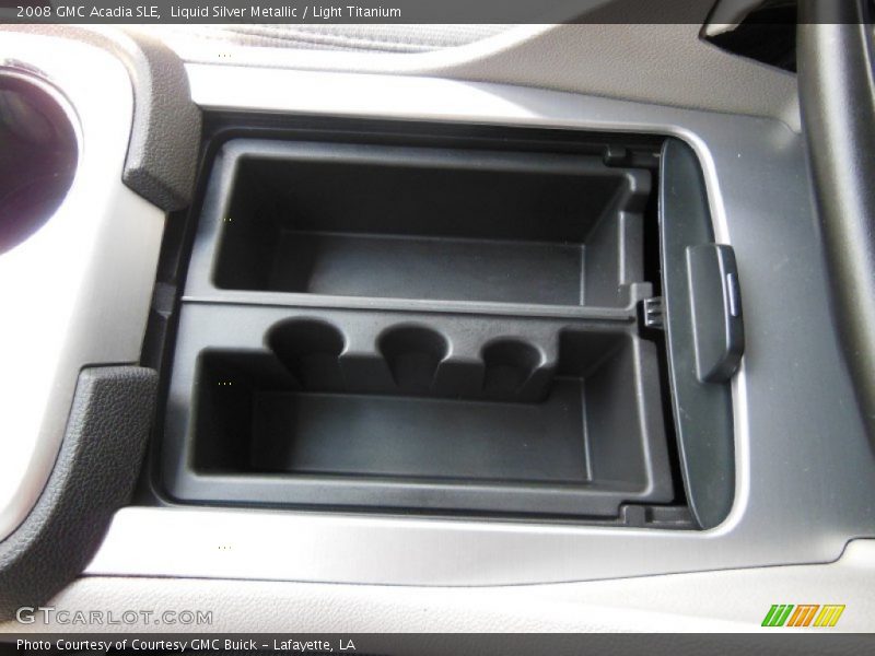 Liquid Silver Metallic / Light Titanium 2008 GMC Acadia SLE