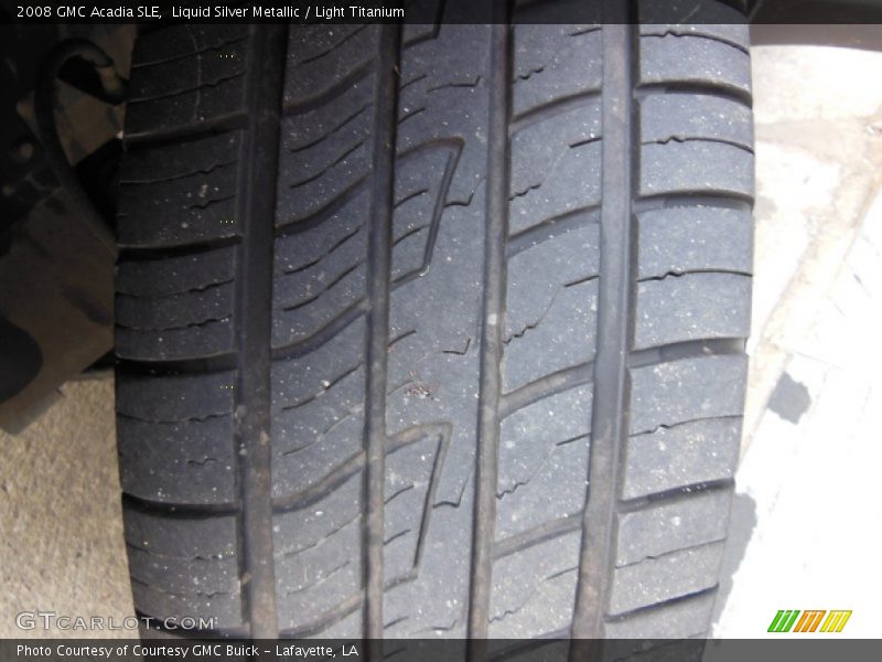 Liquid Silver Metallic / Light Titanium 2008 GMC Acadia SLE