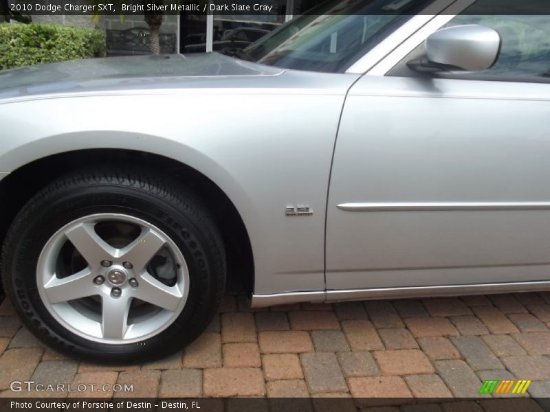 Bright Silver Metallic / Dark Slate Gray 2010 Dodge Charger SXT