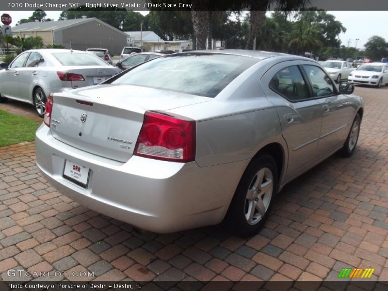 Bright Silver Metallic / Dark Slate Gray 2010 Dodge Charger SXT