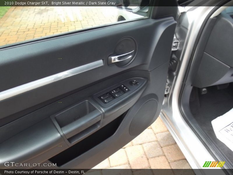 Bright Silver Metallic / Dark Slate Gray 2010 Dodge Charger SXT