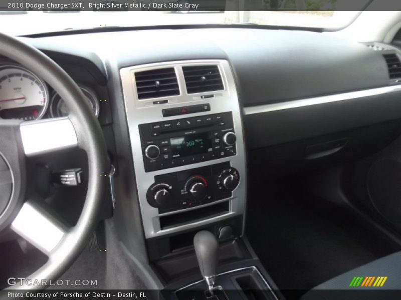 Bright Silver Metallic / Dark Slate Gray 2010 Dodge Charger SXT