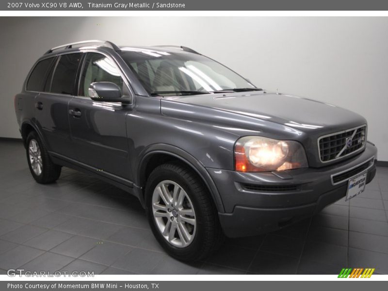 Titanium Gray Metallic / Sandstone 2007 Volvo XC90 V8 AWD