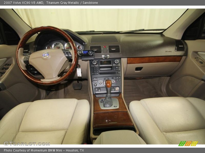 Titanium Gray Metallic / Sandstone 2007 Volvo XC90 V8 AWD