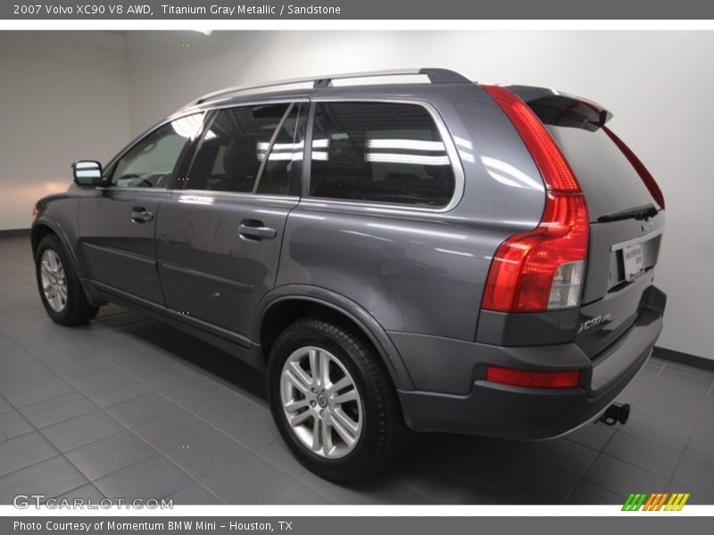 Titanium Gray Metallic / Sandstone 2007 Volvo XC90 V8 AWD