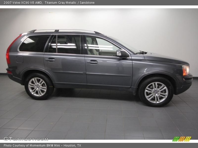 Titanium Gray Metallic / Sandstone 2007 Volvo XC90 V8 AWD