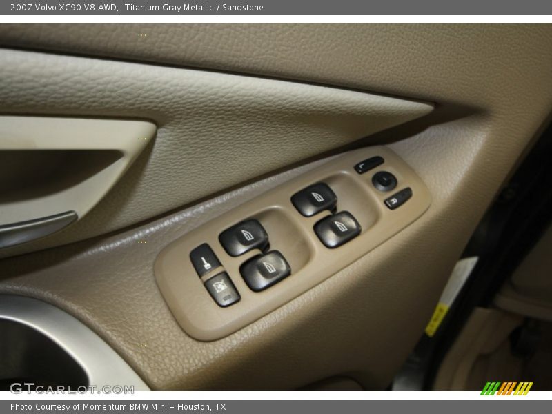 Titanium Gray Metallic / Sandstone 2007 Volvo XC90 V8 AWD