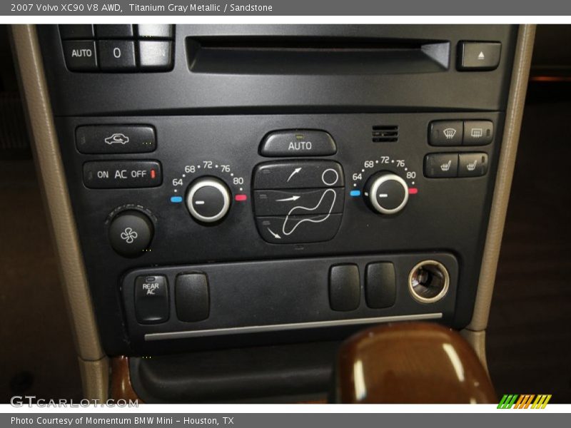 Titanium Gray Metallic / Sandstone 2007 Volvo XC90 V8 AWD