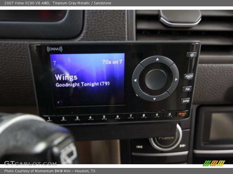 Titanium Gray Metallic / Sandstone 2007 Volvo XC90 V8 AWD