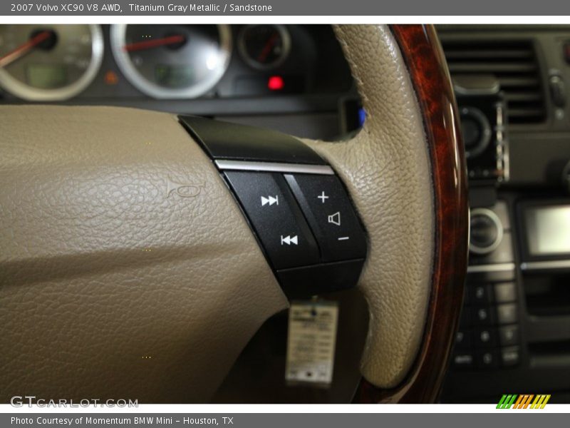 Titanium Gray Metallic / Sandstone 2007 Volvo XC90 V8 AWD