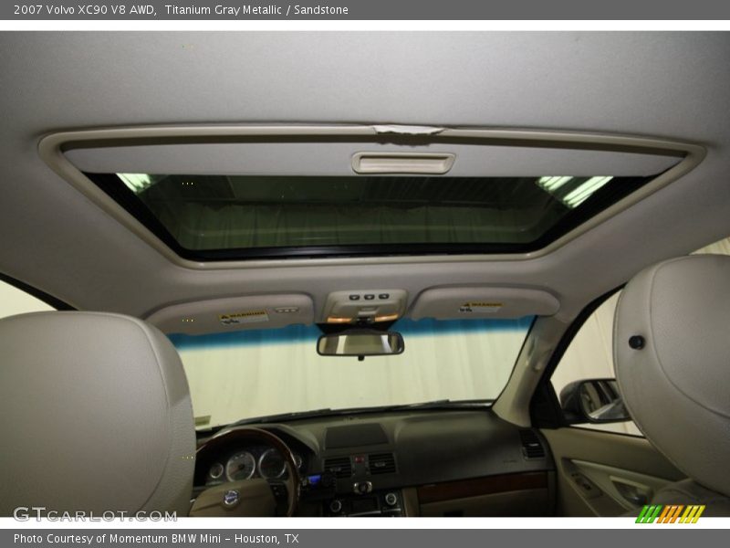 Titanium Gray Metallic / Sandstone 2007 Volvo XC90 V8 AWD