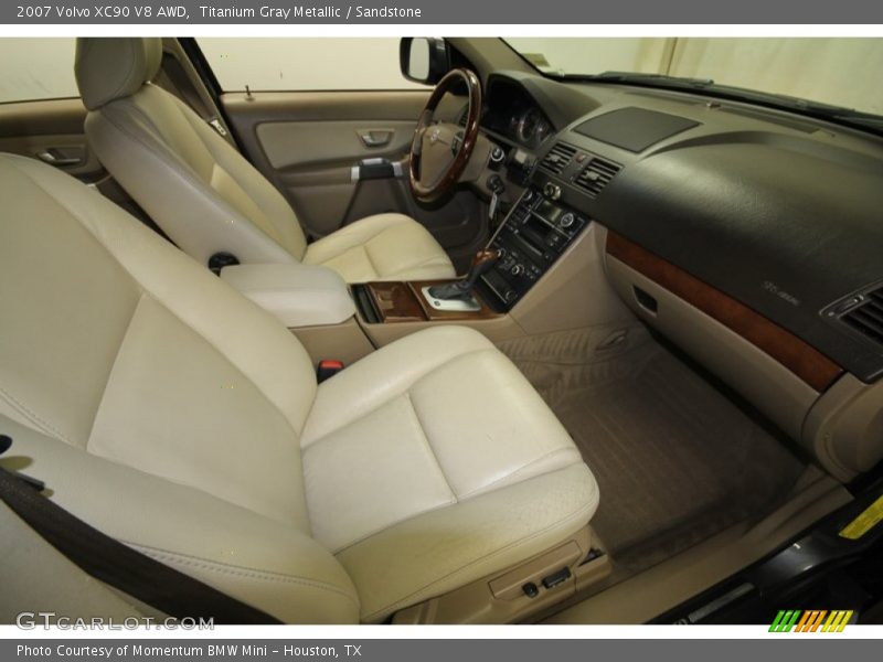Titanium Gray Metallic / Sandstone 2007 Volvo XC90 V8 AWD