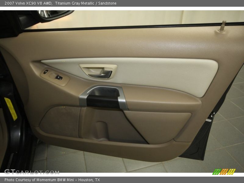 Titanium Gray Metallic / Sandstone 2007 Volvo XC90 V8 AWD
