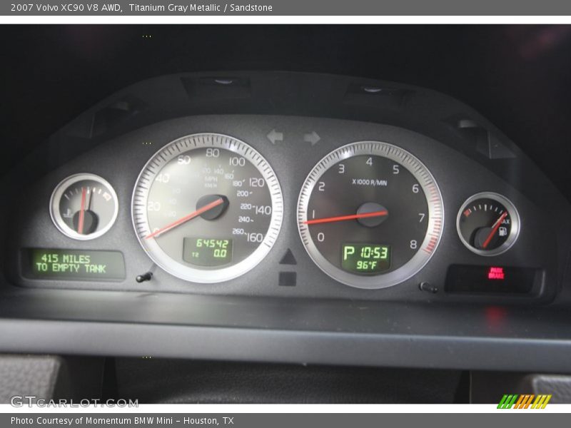 Titanium Gray Metallic / Sandstone 2007 Volvo XC90 V8 AWD