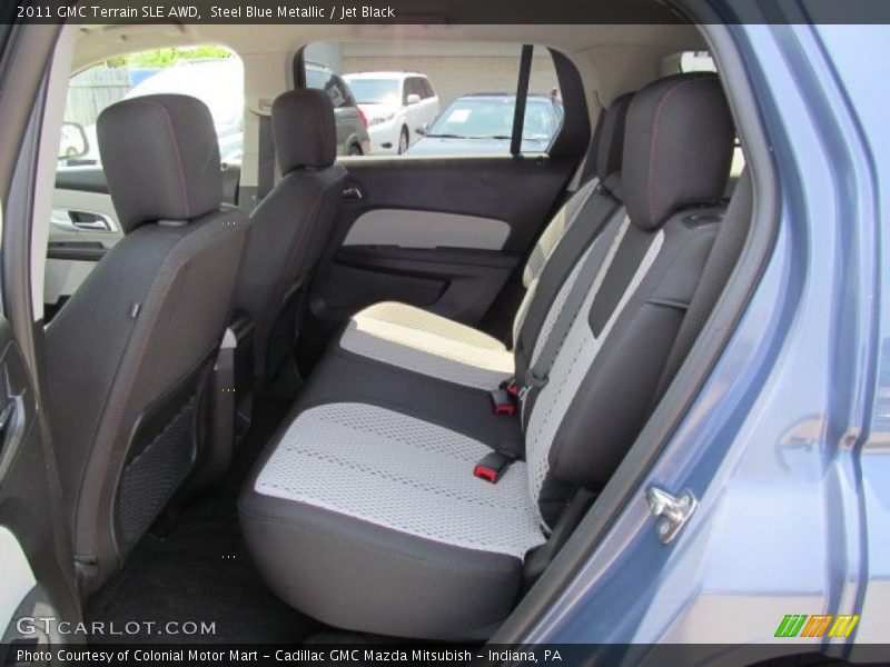 Steel Blue Metallic / Jet Black 2011 GMC Terrain SLE AWD