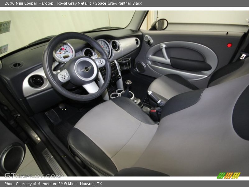 Royal Grey Metallic / Space Gray/Panther Black 2006 Mini Cooper Hardtop