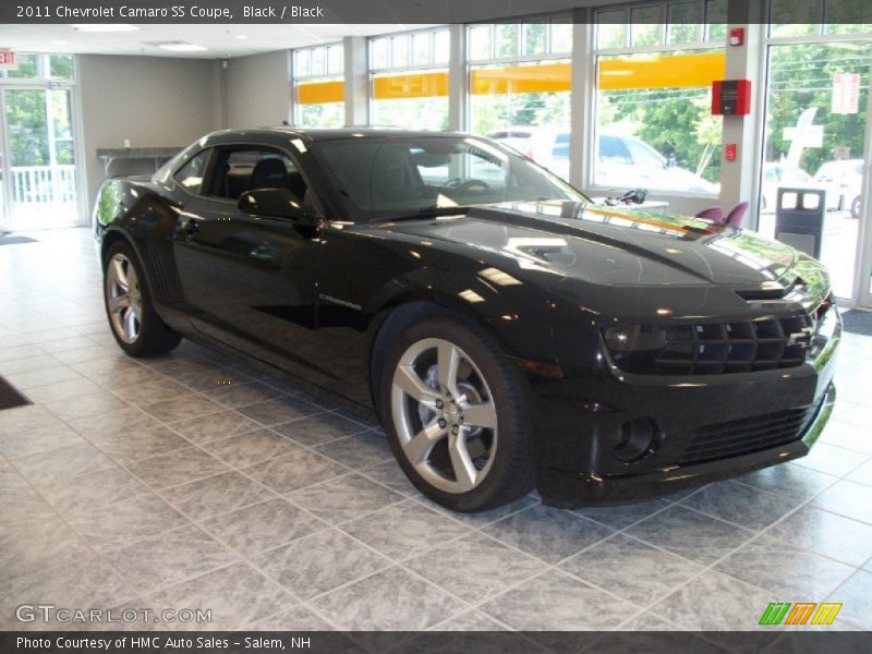 Black / Black 2011 Chevrolet Camaro SS Coupe
