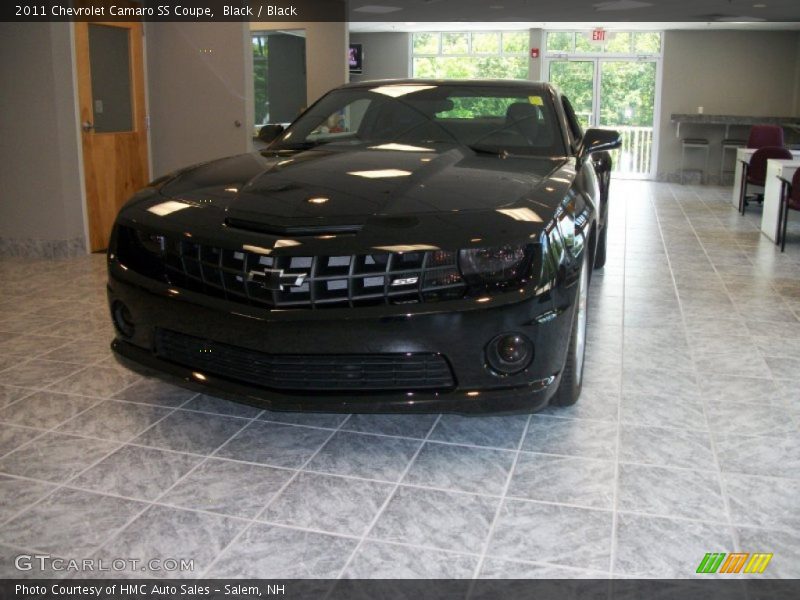 Black / Black 2011 Chevrolet Camaro SS Coupe
