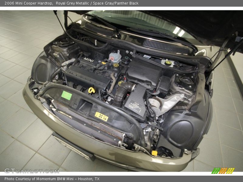 Royal Grey Metallic / Space Gray/Panther Black 2006 Mini Cooper Hardtop