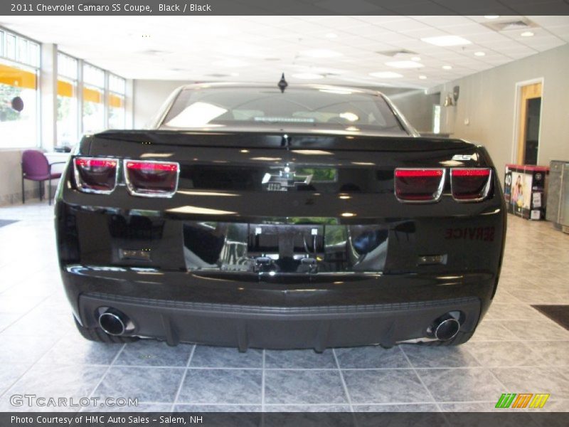 Black / Black 2011 Chevrolet Camaro SS Coupe