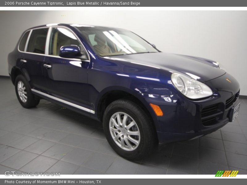 Lapis Blue Metallic / Havanna/Sand Beige 2006 Porsche Cayenne Tiptronic