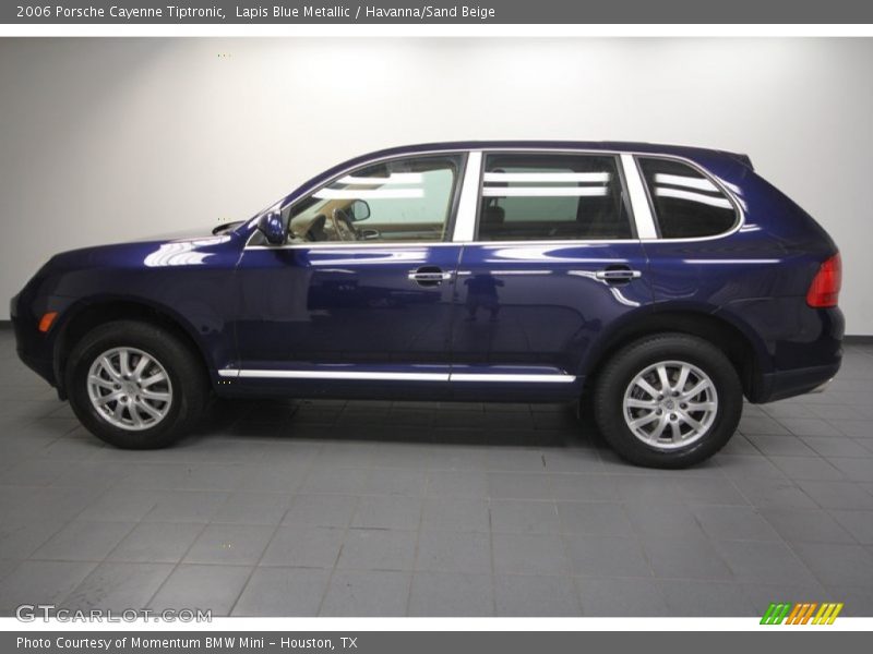 Lapis Blue Metallic / Havanna/Sand Beige 2006 Porsche Cayenne Tiptronic
